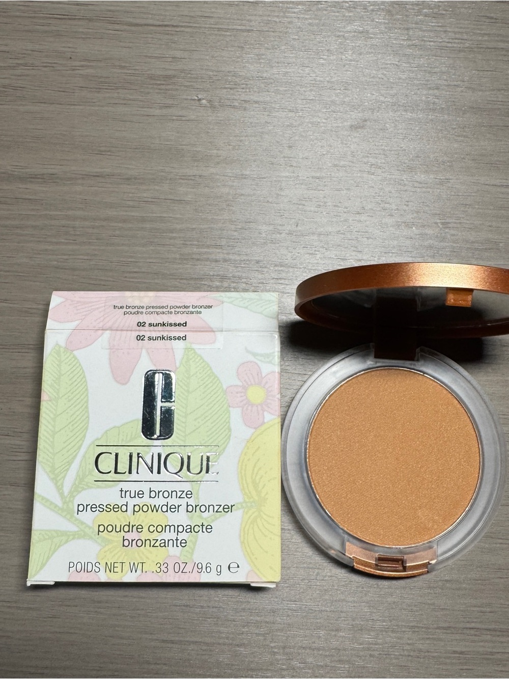 Clinique True Bronze Pressed Powder Bronzer 02 Sunkissed 9.6g